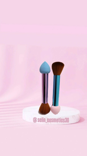 براش رژگونه و بیوتی بلندر دوطرفه جعبه دار