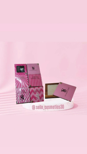 آینه جیبی چوبی مربع