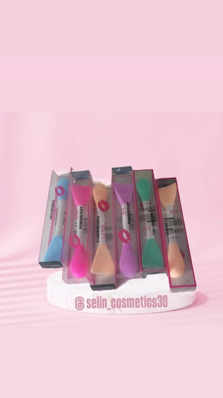 براش ماسک و فیس براش دو طرفه سیلیکونی