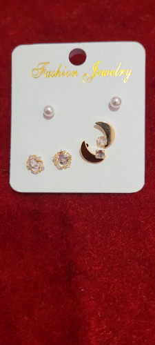 گوشواره پک ۳ تایی